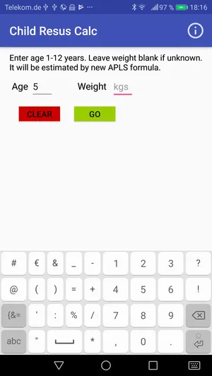 Child Resus Calc